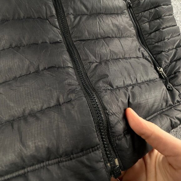Women's Black Quilted Jacket - Picture 11 of 16